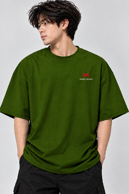Minimal Logo Oversized T-Shirt | MARS MASH