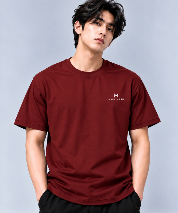 Minimal Logo Casual T-Shirt | MARS MASH