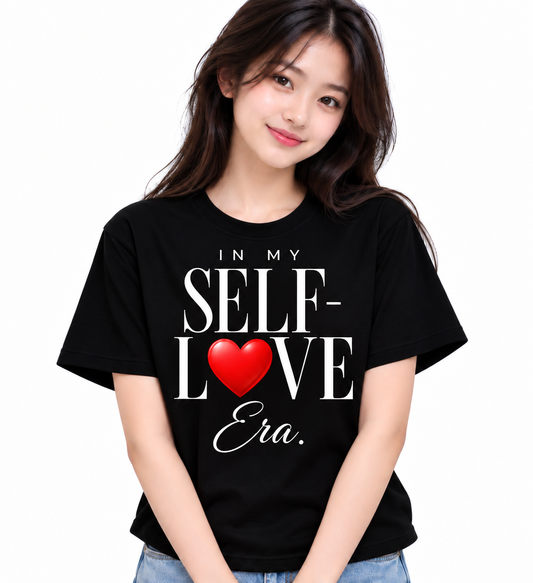 Girls Self Love T-Shirt | In My Self-Love Era Graphic Tee | Mars Mash