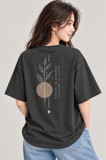 Women’s Beauty in Simplicity Oversized T-Shirt | Mars Mash