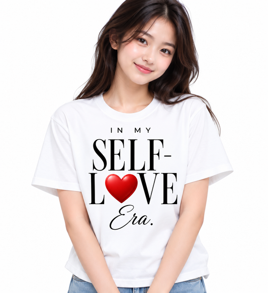Girls Self Love T-Shirt | In My Self-Love Era Graphic Tee | Mars Mash