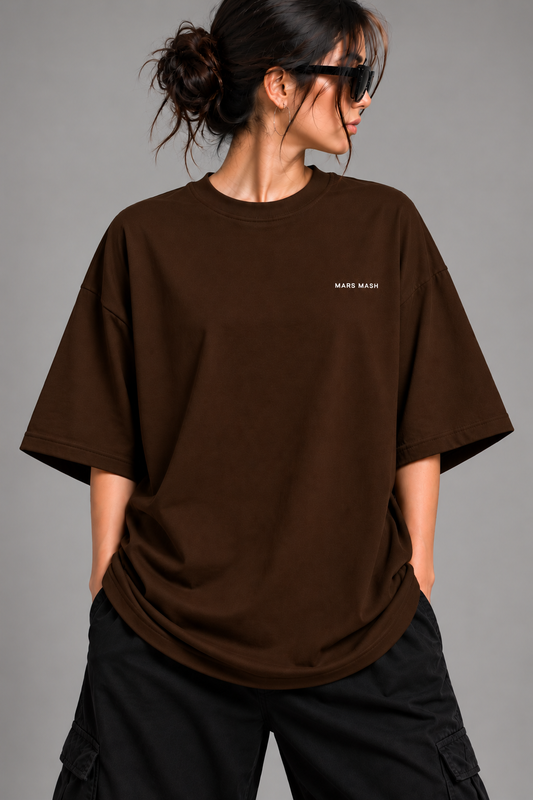Floral Graphic Oversized T-Shirt | Soft Strong Unstoppable Tee | Mars Mash