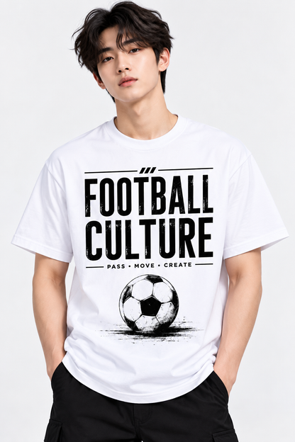 Junior Boys Football T-Shirt | Football Culture Graphic Tee | Mars Mash