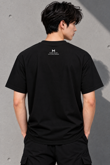 Junior Boys Football T-Shirt | Football Culture Graphic Tee | Mars Mash