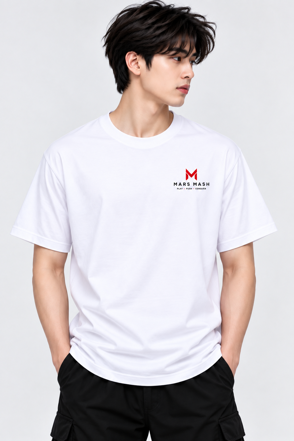 Junior Boys Motivational T-Shirt | Rise Without Limits Tee