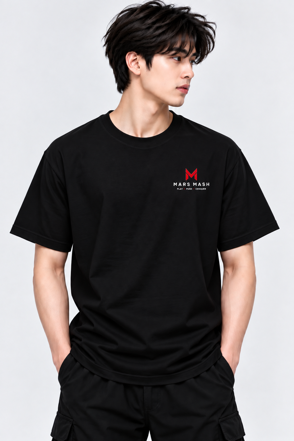 Junior Boys Motivational T-Shirt | Rise Without Limits Tee