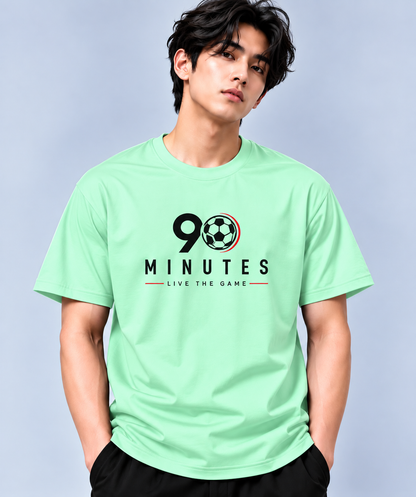90 Minutes Live the Game Graphic T-Shirt | MARS MASH