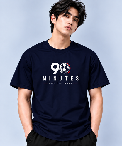 90 Minutes Live the Game Graphic T-Shirt | MARS MASH