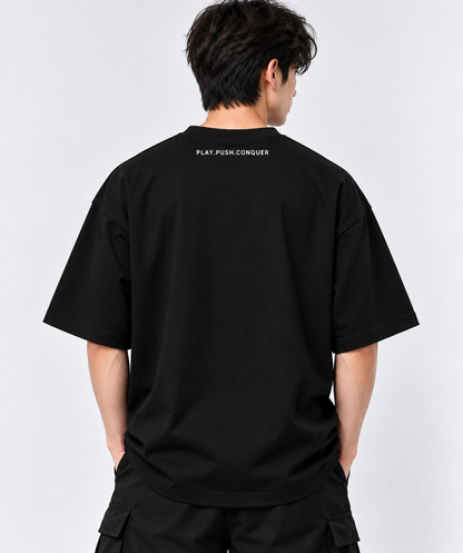 Men’s In My Football Era Graphic Oversized T-Shirt | MARS MASH