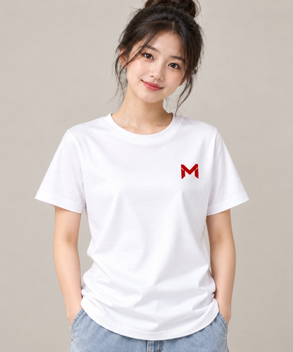 Girls Botanical Line Art T-Shirt | Minimal Floral Graphic Tee | MARS MASH
