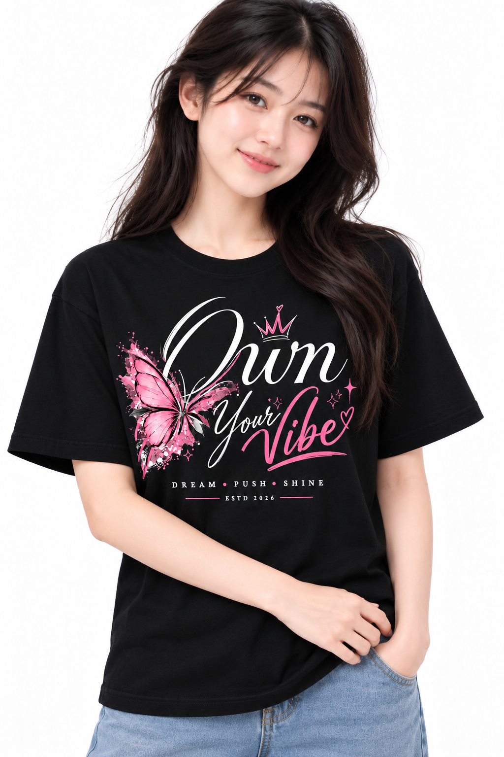 Own Your Vibe Butterfly T-Shirt | Graphic Tee | MARS MASH