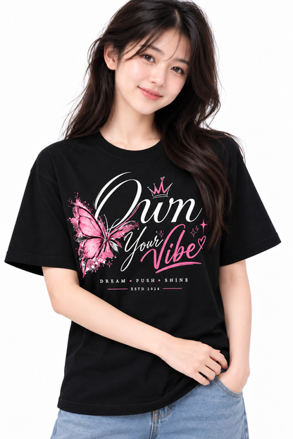 Own Your Vibe Butterfly T-Shirt | Graphic Tee | MARS MASH
