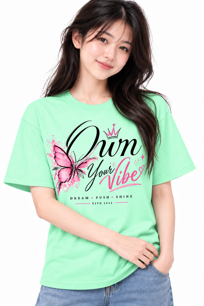 Own Your Vibe Butterfly T-Shirt | Graphic Tee | MARS MASH