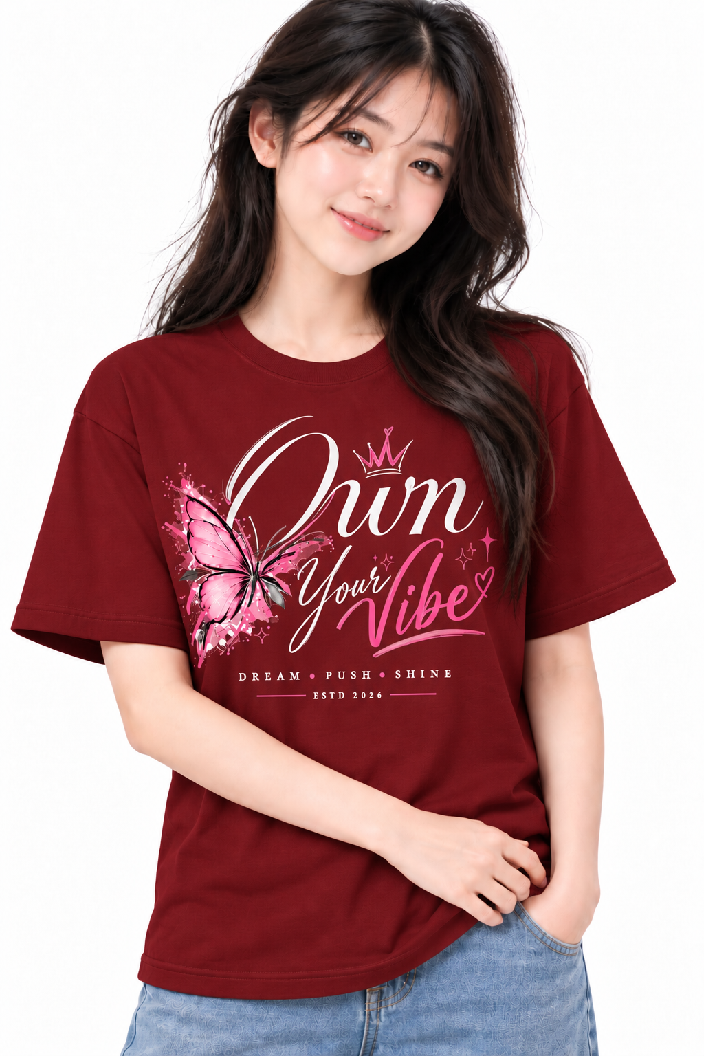 Own Your Vibe Butterfly T-Shirt | Graphic Tee | MARS MASH