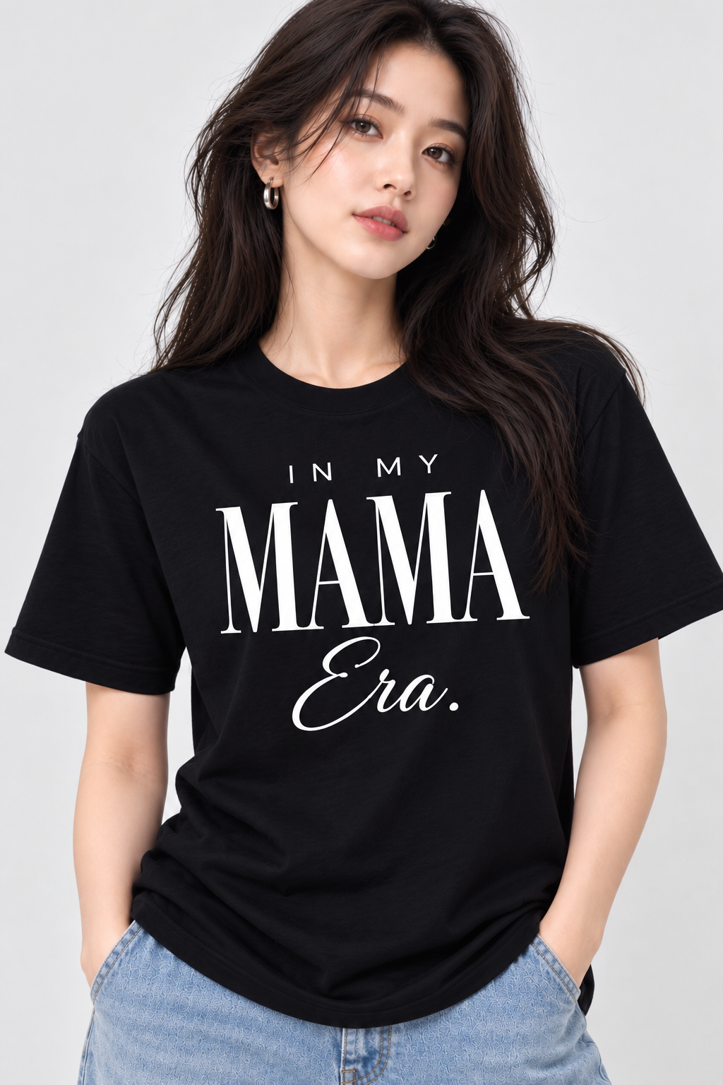Women’s In My Mama Era T-Shirt | Minimalist Mama Graphic Tee | Mars Mash