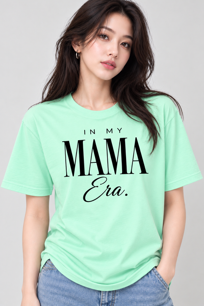Women’s In My Mama Era T-Shirt | Minimalist Mama Graphic Tee | Mars Mash