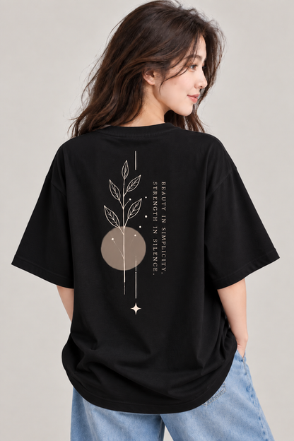 Women’s Beauty in Simplicity Oversized T-Shirt | Mars Mash