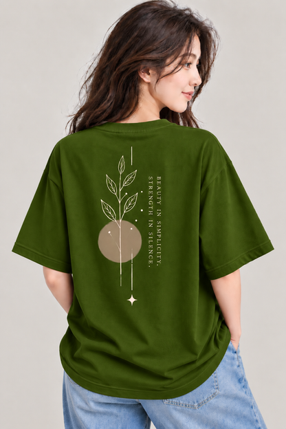 Women’s Beauty in Simplicity Oversized T-Shirt | Mars Mash