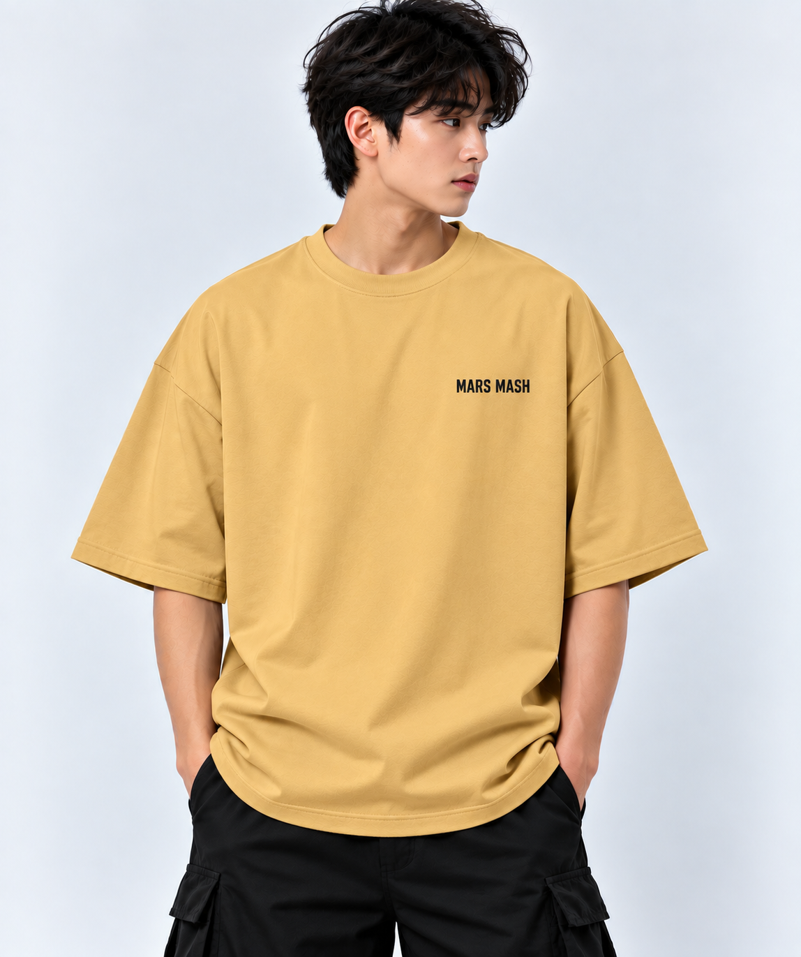Mentality Builds Everything Graphic  Oversized T-Shirt | MARS MASH