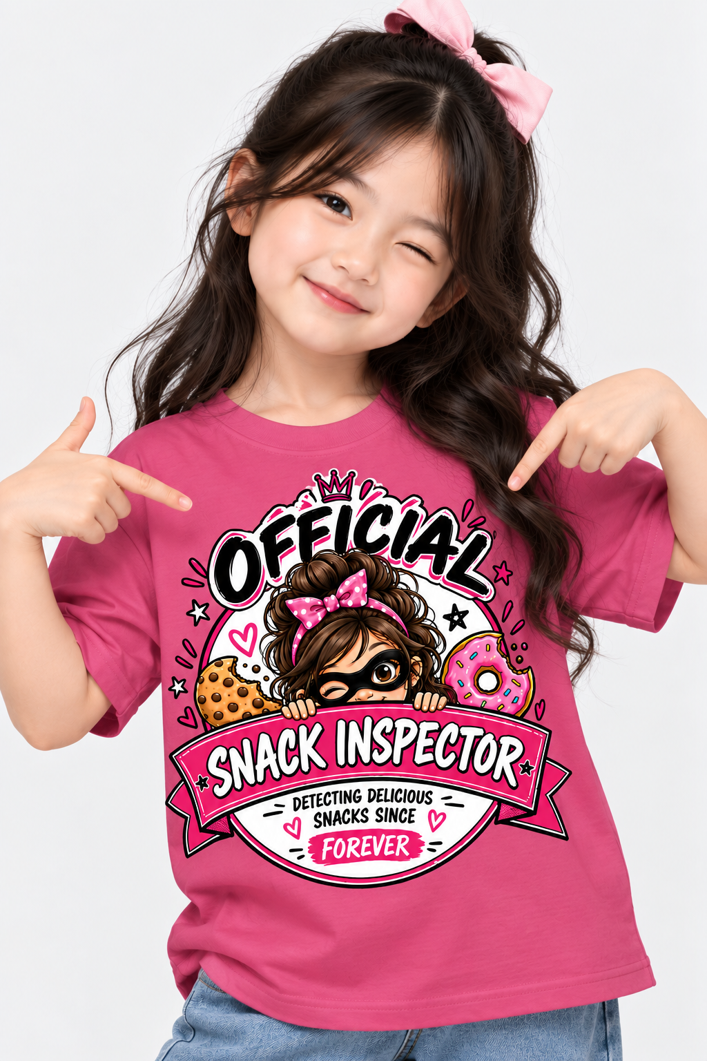 Kids Snack Inspector T-Shirt | Funny Food Graphic Tee | Mars Mash