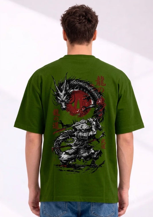 Samurai Warrior Oversized T-Shirt | Mars Mash