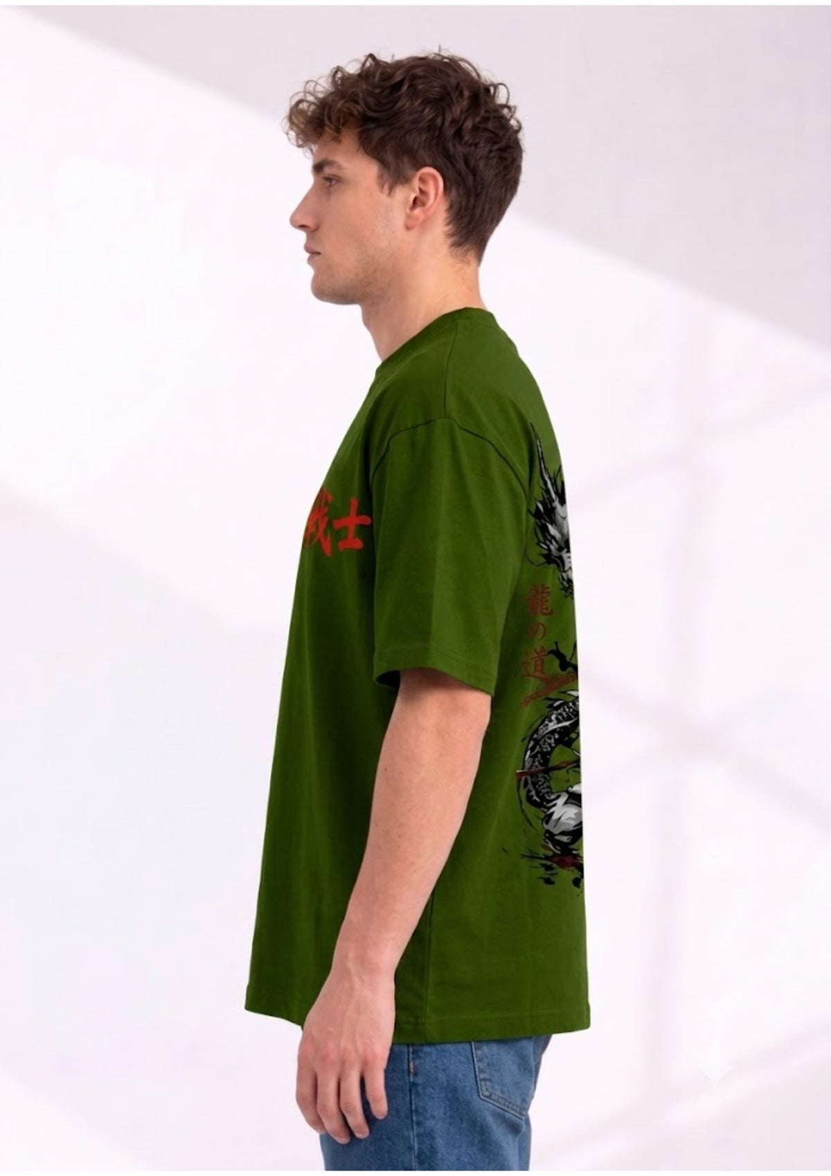 Samurai Warrior Oversized T-Shirt | Mars Mash