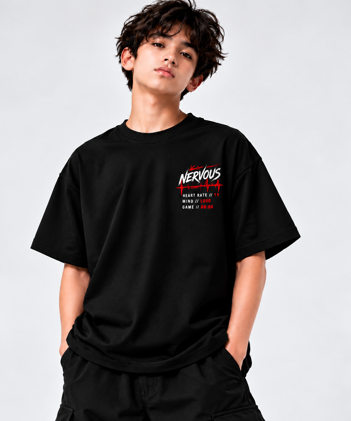 The Match Within | Teen Boys Oversized Graphic T-Shirt | MARS MASH