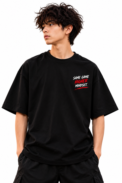 Same Game Higher Mindset | Juniors | Oversized T-Shirt | MARS MASH