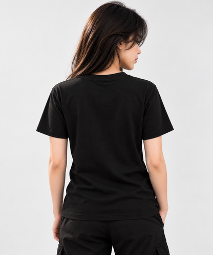 Women’s Unbothered T-Shirt | Minimalist Typography Graphic Tee | Mars Mash