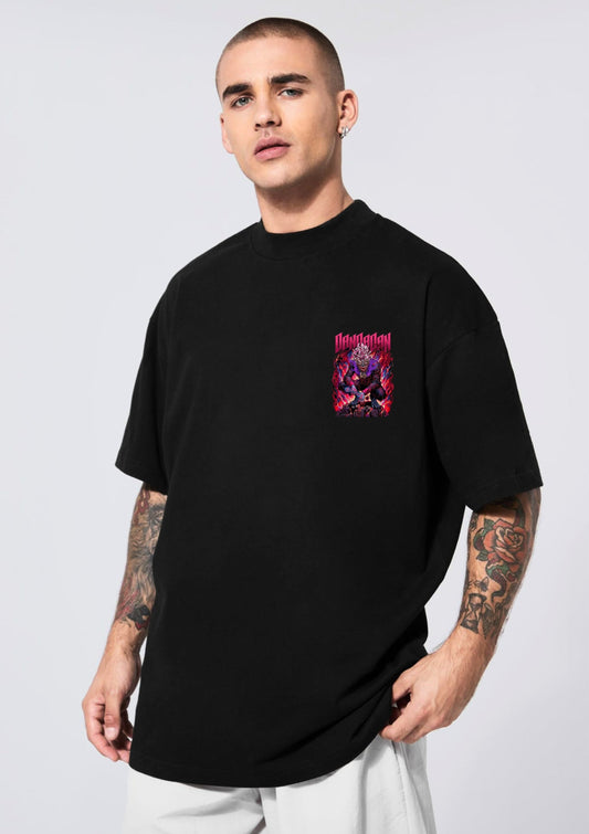 Dandadan Style Oversized T-Shirt | Mars Mash