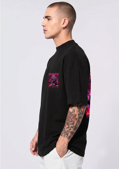 Dandadan Style Oversized T-Shirt | Mars Mash
