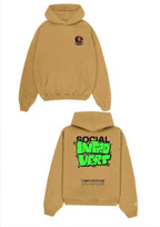Social Introvert Graphic Printed Hoodie for Men | 350 GSM | Premium Comfort | Casual Streetwear