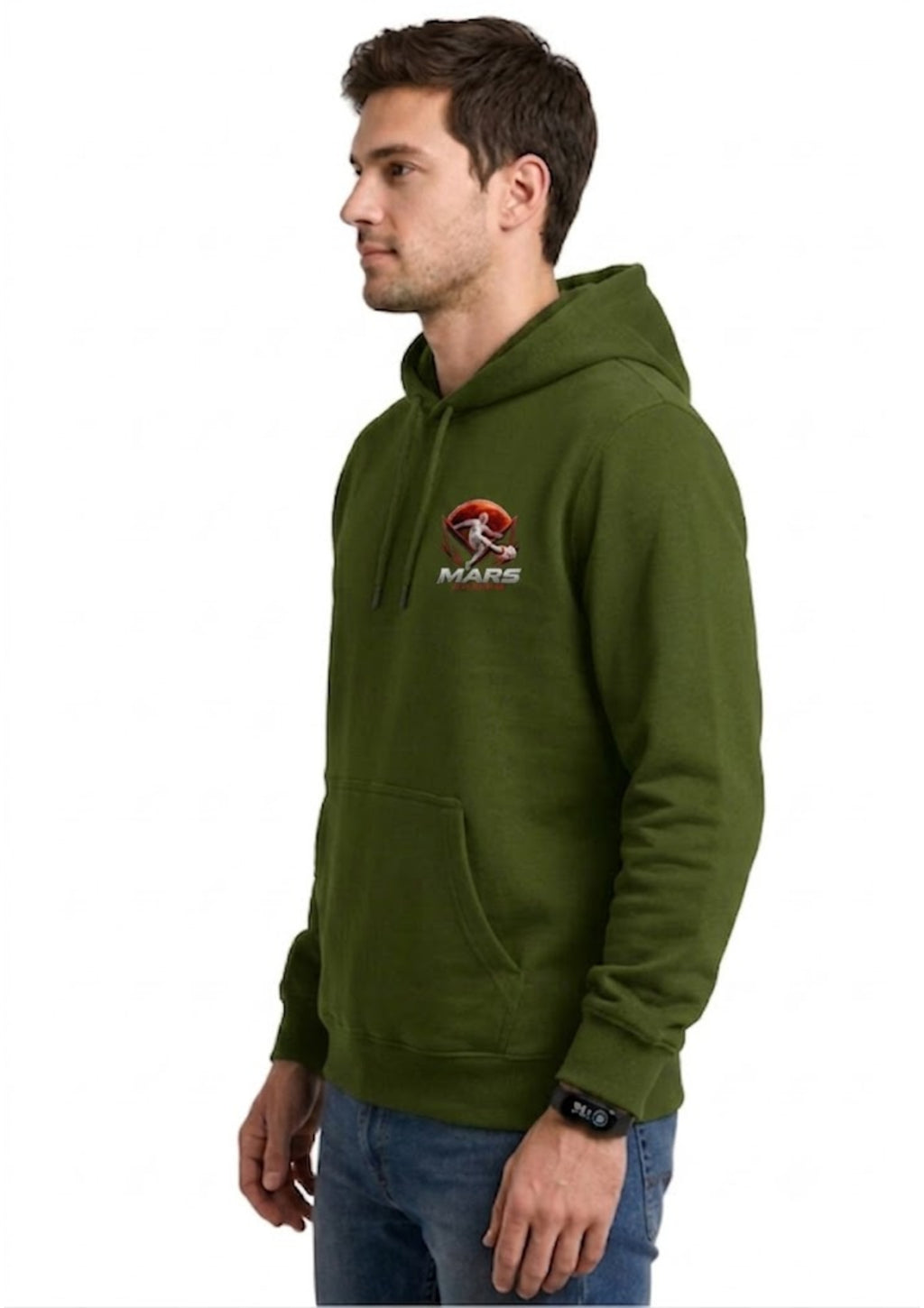 Stay Wild Typography Printed Hoodie for Men | 350 GSM | Premium Comfort | Casual Streetwear