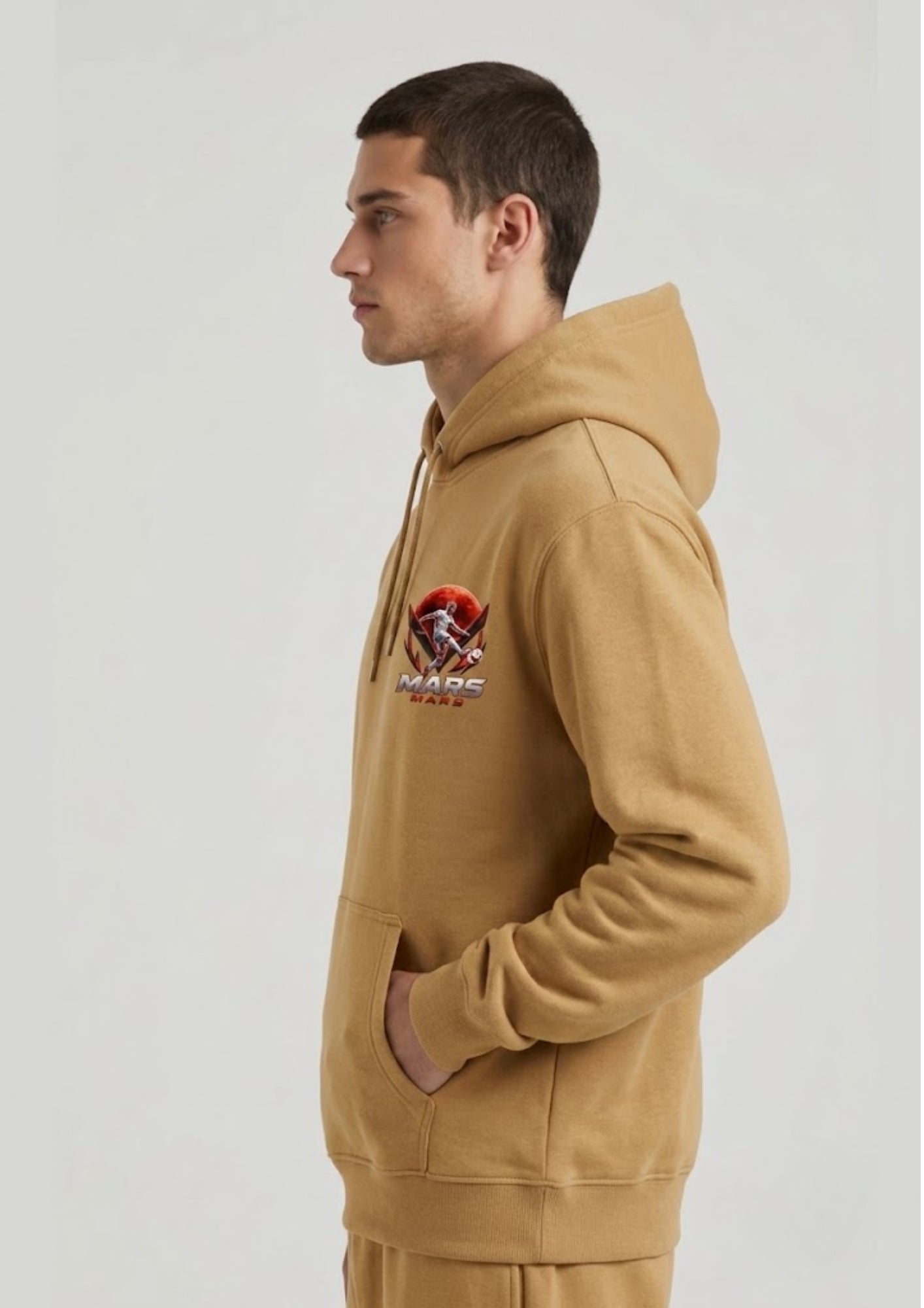 Basketball Back Print Hoodie for Men | 350 GSM | Sports Graphic Hoodie | Premium Casual Wear
