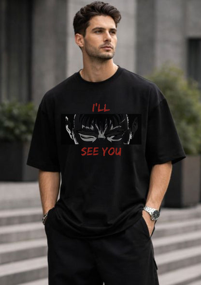 Anime Oversized T-Shirt | Mars Mash