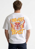 Fierce Bull Graphic Back Print Oversized T-Shirt | 100% Cotton | 220 GSM