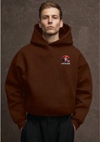 Boys Will Be Boys Back Print Hoodie for Men | 350 GSM | Automotive Graphic Hoodie | Premium Casual Wear