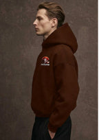 Boys Will Be Boys Back Print Hoodie for Men | 350 GSM | Automotive Graphic Hoodie | Premium Casual Wear