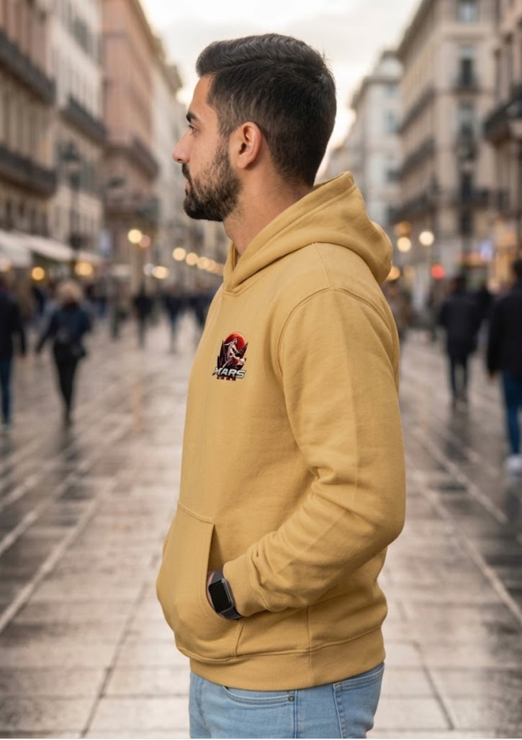 I'm Cool Cat Graphic Printed Hoodie for Men | 350 GSM | Premium Comfort | Casual Streetwear