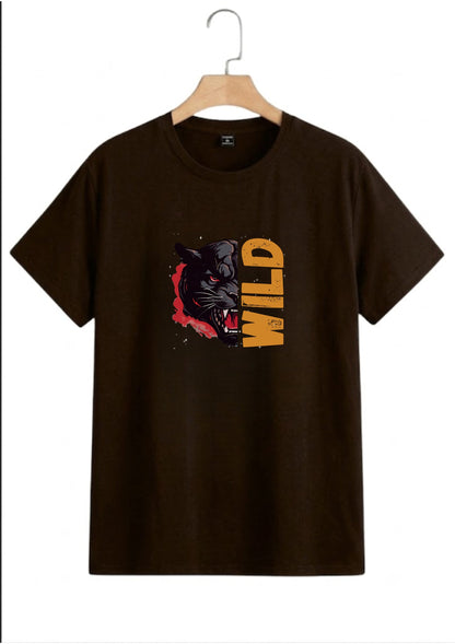 Roaring Black Panther Oversized T-Shirt | Mars Mash