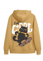 I'm Cool Cat Graphic Printed Hoodie for Men | 350 GSM | Premium Comfort | Casual Streetwear