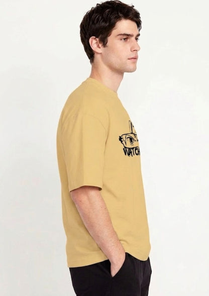 Anime Eyes "I'm Watching You" Oversized T-shirt | Mars Mash