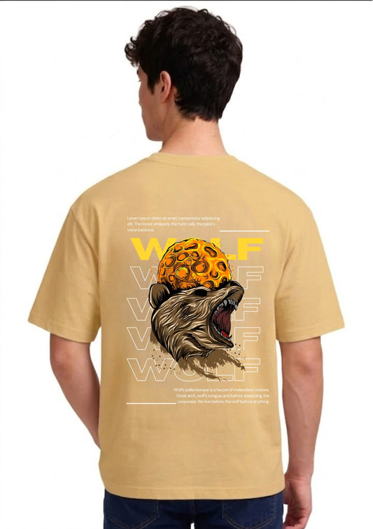 Wolf Moon Graphic Back Print | Mars Mash