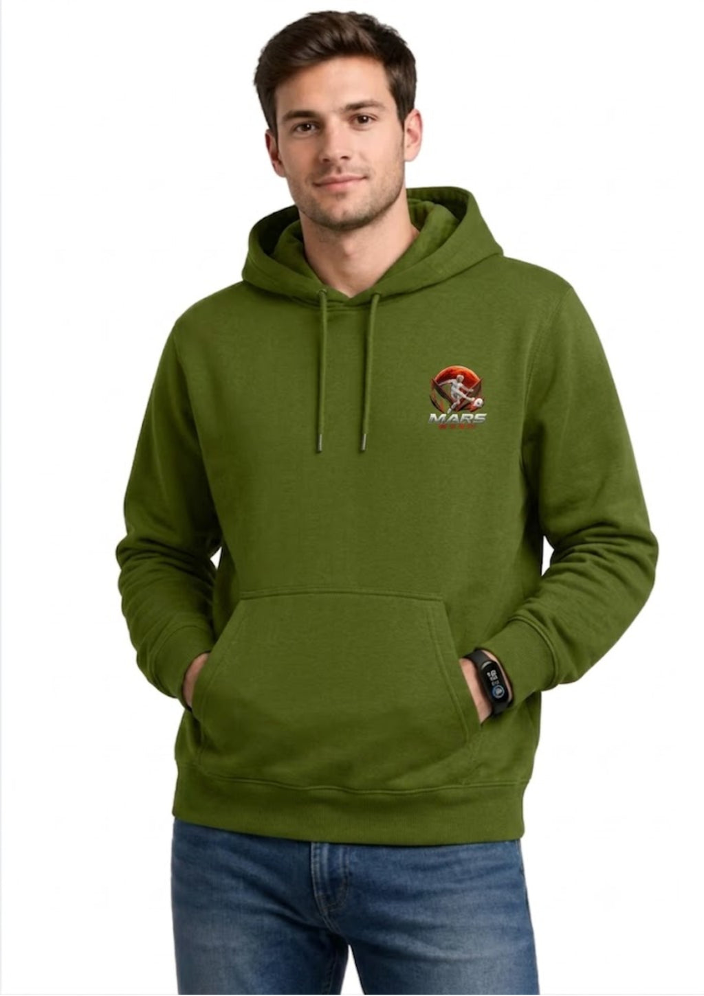 Stay Wild Typography Printed Hoodie for Men | 350 GSM | Premium Comfort | Casual Streetwear