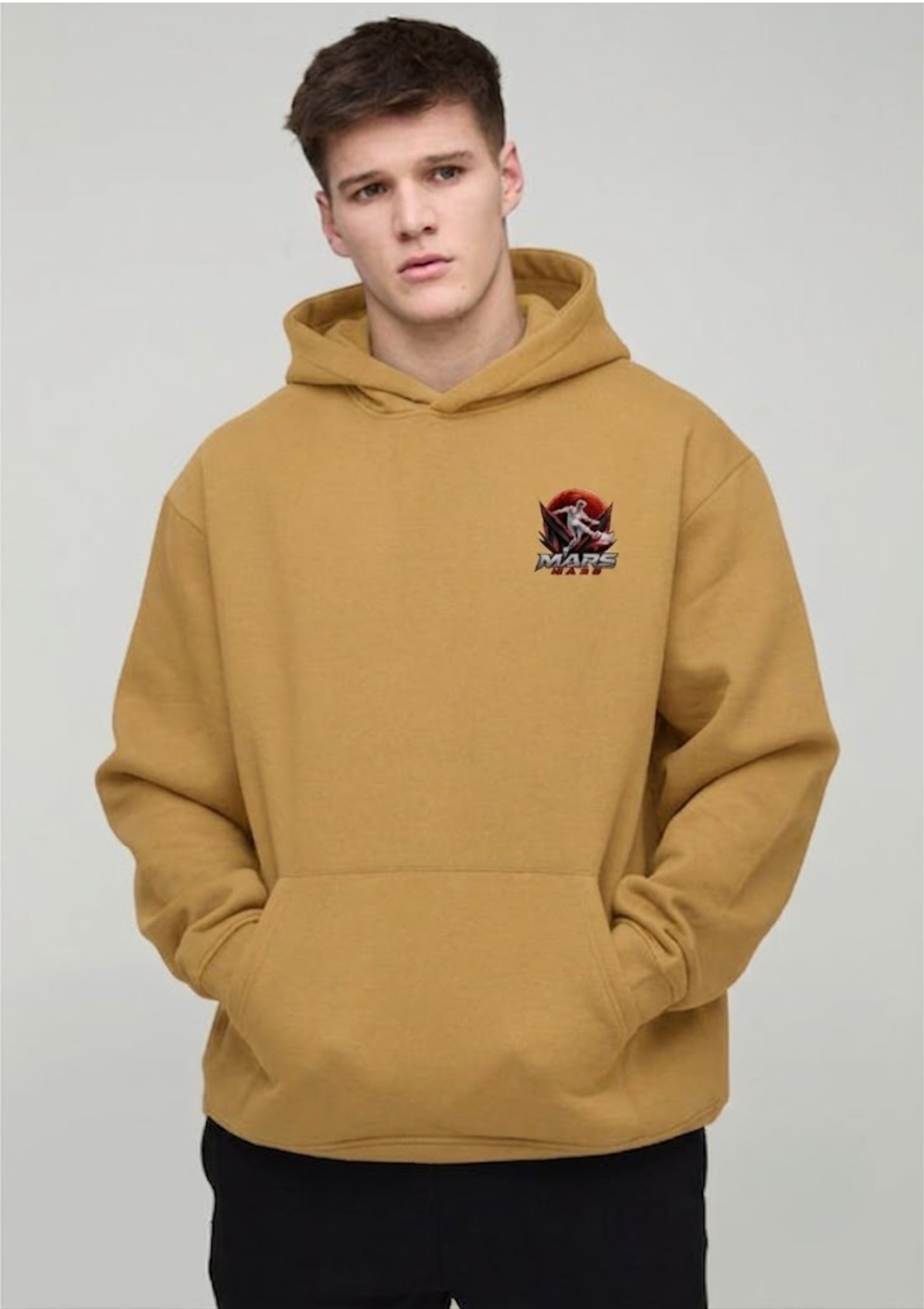 Social Introvert Graphic Printed Hoodie for Men | 350 GSM | Premium Comfort | Casual Streetwear