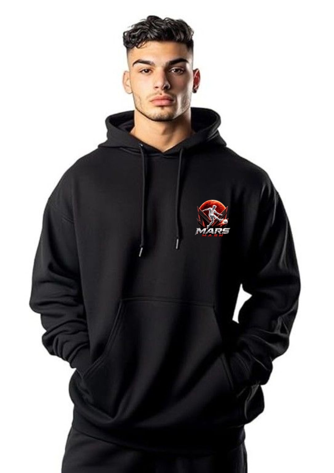 Mystic Anime Eyes Graphic Printed Hoodie for Men | 350 GSM | Premium Comfort | Casual Streetwear