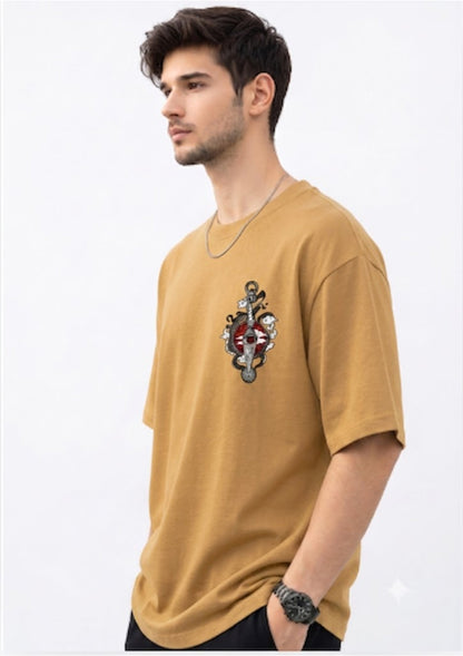 Simple Look Oversized T-Shirt | Mars Mash