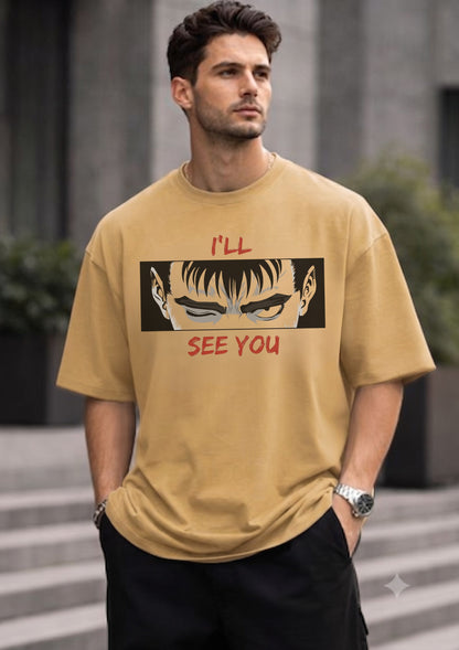 Anime Oversized T-Shirt | Mars Mash