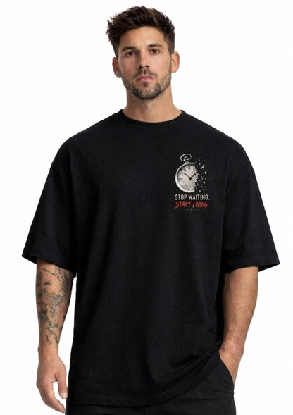 Start Living Oversized T-Shirt | Mars Mash