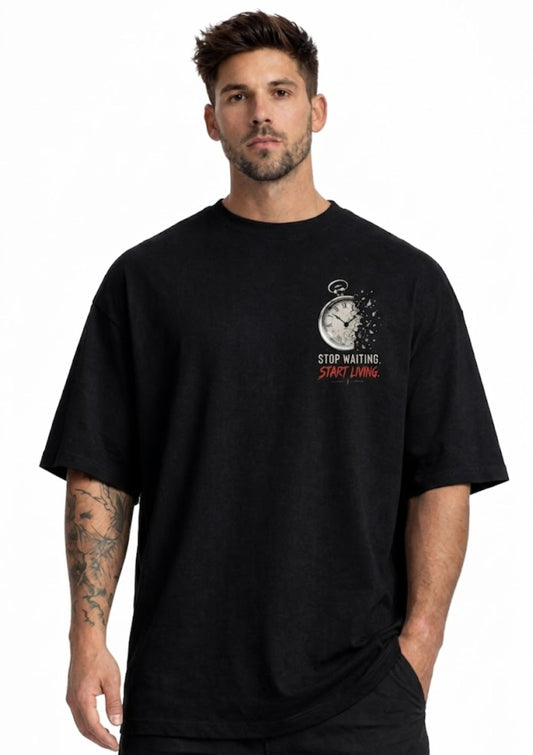 Start Living Oversized T-Shirt | Mars Mash